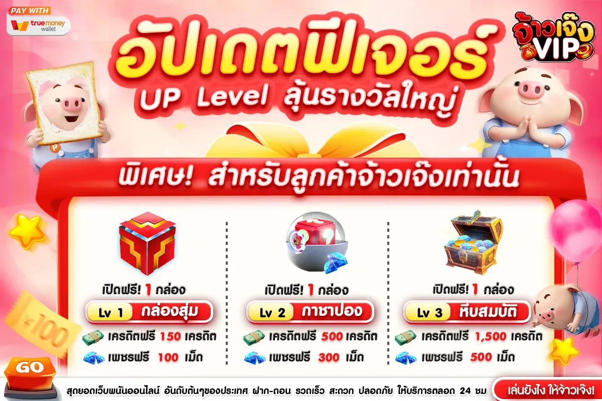 อัปเดตฟีเจอร์ by jaojeng vip
